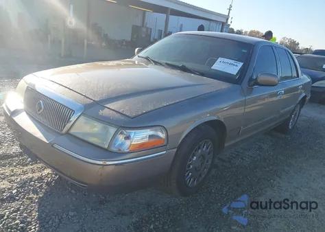 2003 Mercury Grand Marquis Gs из США, поврежденный, VIN 2MEFM74W73X706165